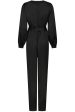 Neo Noir - Rimaldi Heavy Sateen Jumpsuit 164535 - 100 - Black For Sale