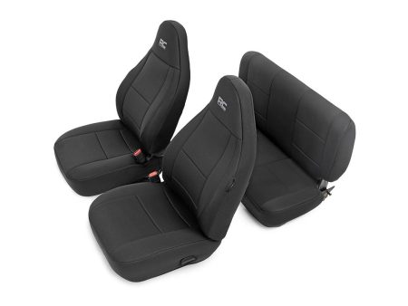 Seat Covers | Front and Rear | Jeep Wrangler TJ 4WD (1997-2002) PN# 91000 Online Sale