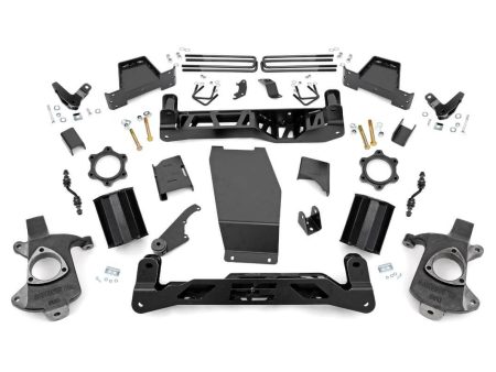 7 Inch Lift Kit | Magneride | Alum | GMC Sierra 1500 Denali 4WD (2014-2016) PN# 18102 Online