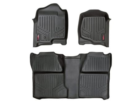 Floor Mats | FR & RR | Crew Cab | Chevy GMC 1500 2500HD (07-14) PN# M-20713 For Discount