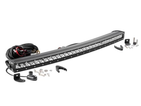 30 Inch Chrome Series LED Light Bar | Curved | Single Row PN# 72730 For Sale