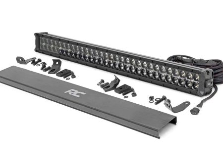 30 Inch Black Series LED Light Bar | Dual Row | Cool White DRL PN# 70930BD For Discount