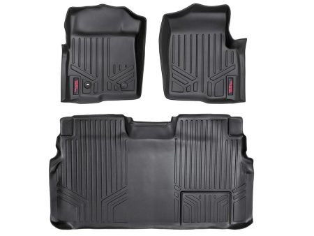 Floor Mats | FR & RR | 1 Ret Hook | Ford F-150 2WD 4WD (2009-2012) PN# M-50912 For Discount