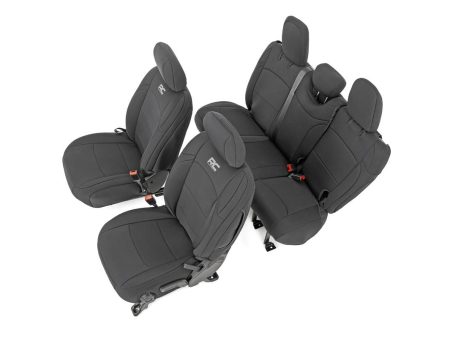 Seat Covers | Front and Rear | Jeep Wrangler Unlimited 4WD (2018-2024) PN# 91010 on Sale