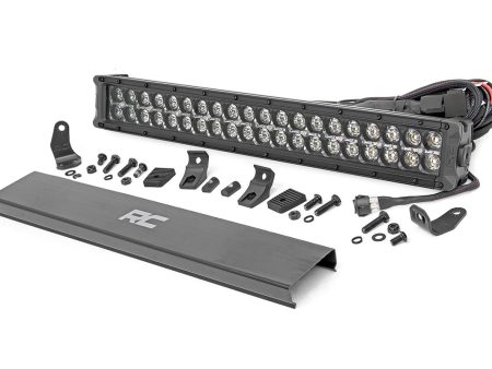 20 Inch Black Series LED Light Bar | Dual Row | Cool White DRL PN# 70920BD Sale