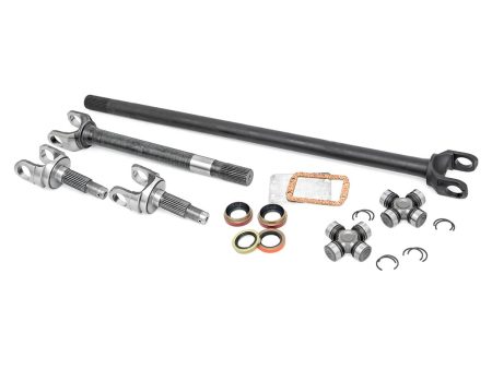 Axles | D30 | 27 Spline | 4340 Chromoly | Jeep Cherokee XJ (84-01) Wrangler TJ (97-06)  PN# RCW24110 Supply