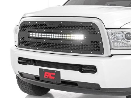 Mesh Grille | 30  Dual Row LED | Black | Ram 2500 3500 (13-18) PN# 70152 Discount