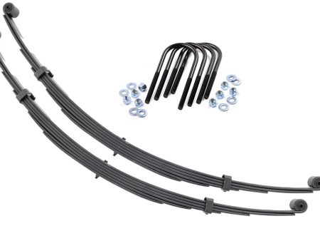 Rear Leaf Springs | 2.5  Lift | Pair | International Scout II 4WD (1971-1980) PN# 8040Kit Online Sale