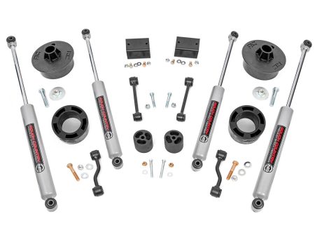 2.5 Inch Lift Kit | Spacers | N3 | Jeep Wrangler JL (18-23) Wrangler Unlimited (18-23)  PN# 67730 For Discount