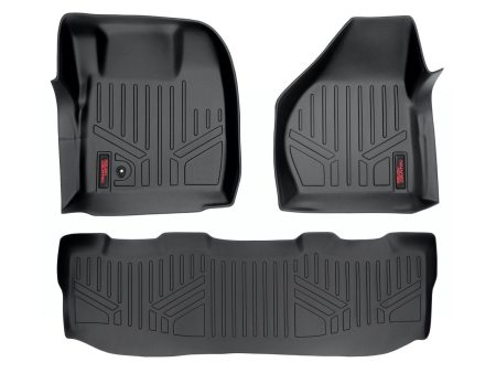 Floor Mats | FR & RR | Crew Cab | Ford F-250 F-350 Super Duty 2WD 4WD (08-10) PN# M-52102 For Sale