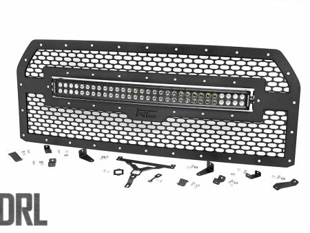 Mesh Grille | 30  Dual Row LED | Black Ser | Ford F-150 2WD 4WD (2015-2017) PN# 70193DRL Cheap