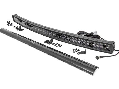 50 Inch Black Series LED Light Bar | Curved | Dual Row | Cool White DRL PN# 72950BD Online