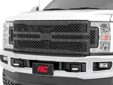 Mesh Grille | Ford F-250 F-350 Super Duty 2WD 4WD (2017-2019) PN# 70213 Online Hot Sale