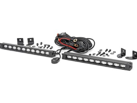 10 Inch Black Series LED Light Bar | Slim Line| Pair PN# 70410ABL Online