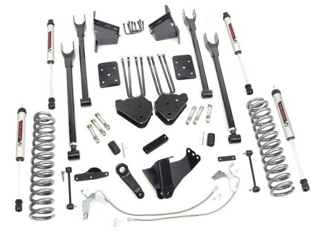 8 Inch Lift Kit | 4 Link | V2 | Ford F-250 F-350 Super Duty 4WD (2008-2010) PN# 59270 Hot on Sale