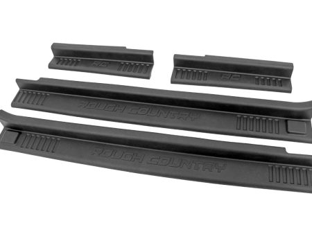 Entry Guards | Front and Rear | Jeep Wrangler Unlimited 2WD 4WD (2007-2018) PN# 10567 Fashion