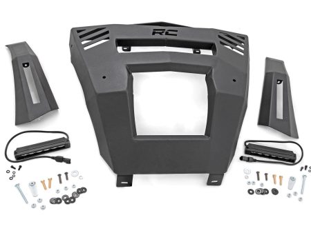 Bumper | Front | 6  Black Slimline LED Pair | Can-Am Defender HD 8 HD 9 HD 10 PN# 97068 For Discount