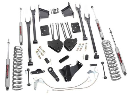 8 Inch Lift Kit | 4 Link | Ford F-250 F-350 Super Duty 4WD (2008-2010) PN# 592.2 Hot on Sale