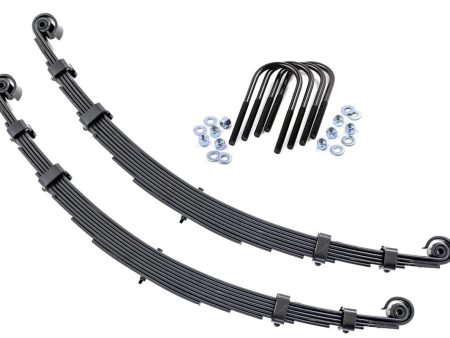 Front Leaf Springs | 2.5  Lift | Pair | Jeep CJ 5 4WD (1955-1975) PN# 8005Kit Cheap