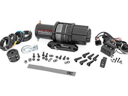 4500-LB Winch | UTV | Synthetic Rope PN# RS4500S on Sale