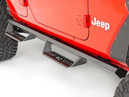 AL2 Drop Steps | Jeep Wrangler JL (21-24) Wrangler Unlimited (18-24)  PN# AL519204 Supply