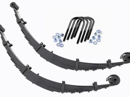 Front Leaf Springs |8  Lift | Pair | Ford F-250 F-350 Super Duty 4WD (99-04) PN# 8073Kit on Sale