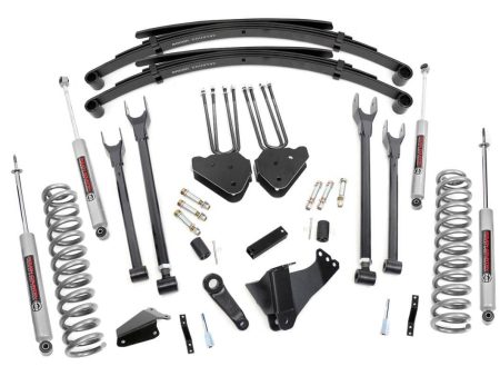 8 Inch Lift Kit | 4 Link | RR Springs | Ford F-250 F-350 Super Duty (05-07) PN# 590.2 For Sale