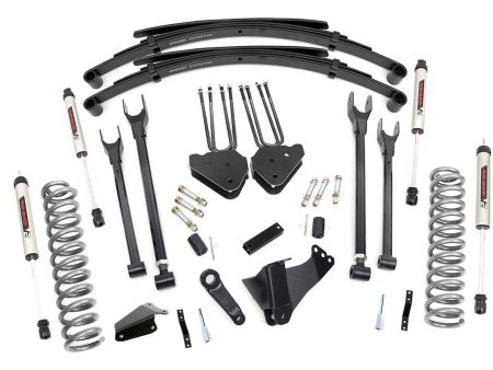 8 Inch Lift Kit | 4 Link | RR Springs | V2 | Ford F-250 F-350 Super Duty (05-07) PN# 59070 For Discount