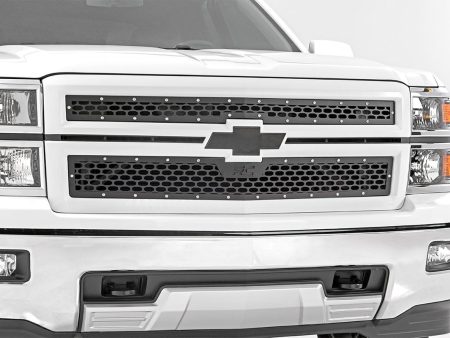 Mesh Grille | Chevy Silverado 1500 2WD 4WD (2014-2015) PN# 70101 Fashion