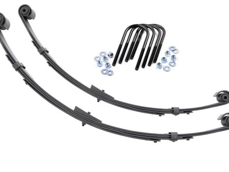 Rear Leaf Springs | Military Wrap | 4  Lift| Pair | Jeep Wrangler YJ (87-95) PN# 8064Kit Online