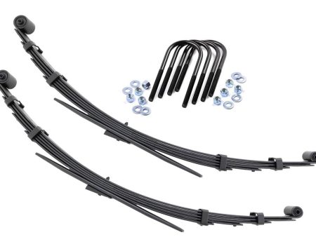 Rear Leaf Springs | 3  Lift | Pair | Jeep Grand Wagoneer J10 Truck J20 Truck Wagoneer 4WD PN# 8023Kit Fashion